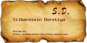 Silberstein Dorottya névjegykártya